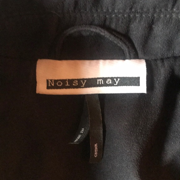 Noisy May faux suede jacket - Picture 3 of 4